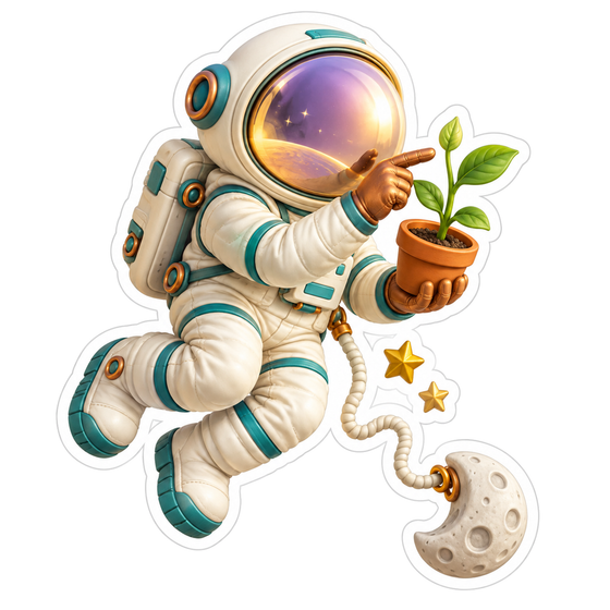 Space & Science Stickers