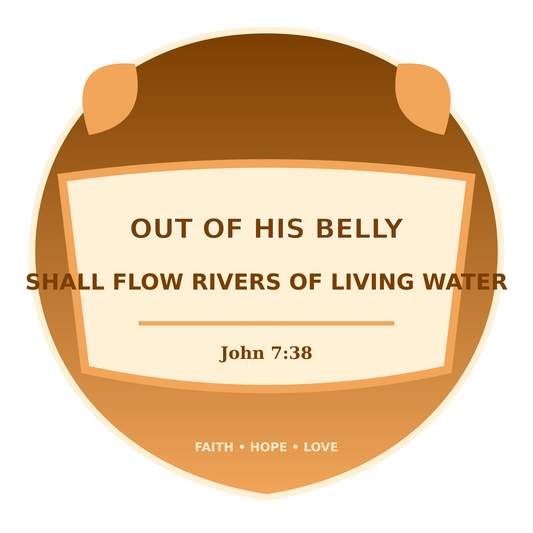 Living Water Sticker Decal