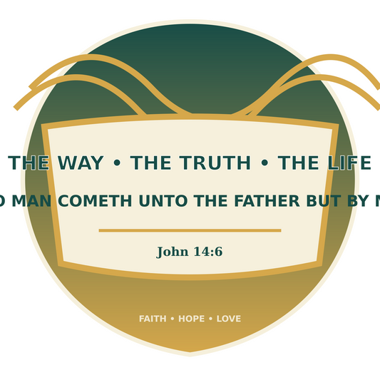 Way Truth Life Sticker Decal