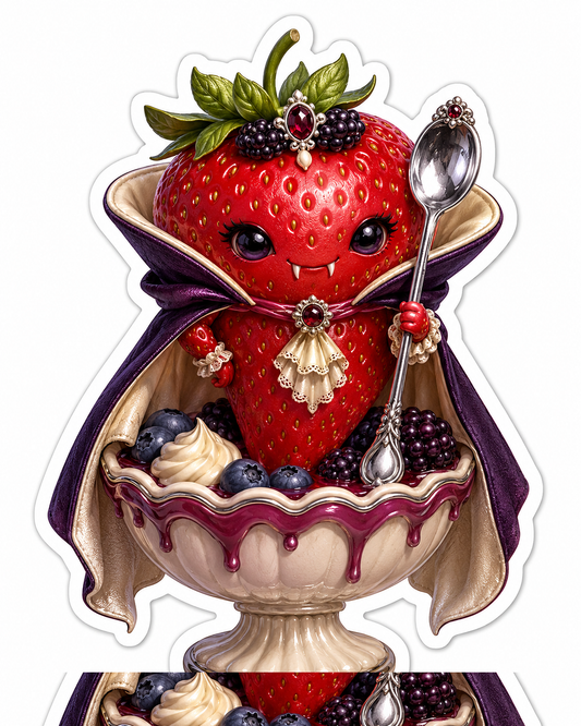 Strawberry Countess Sticker Decal