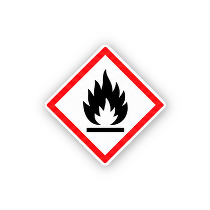 Red Rim Black Flame Baseline White Diamond Vinyl Decal Stickers