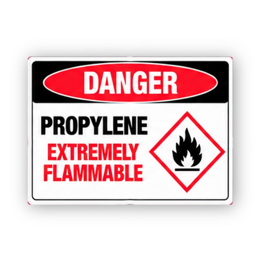 Black Propylene Extremely Flame Panel Vinyl Decal Stickers
