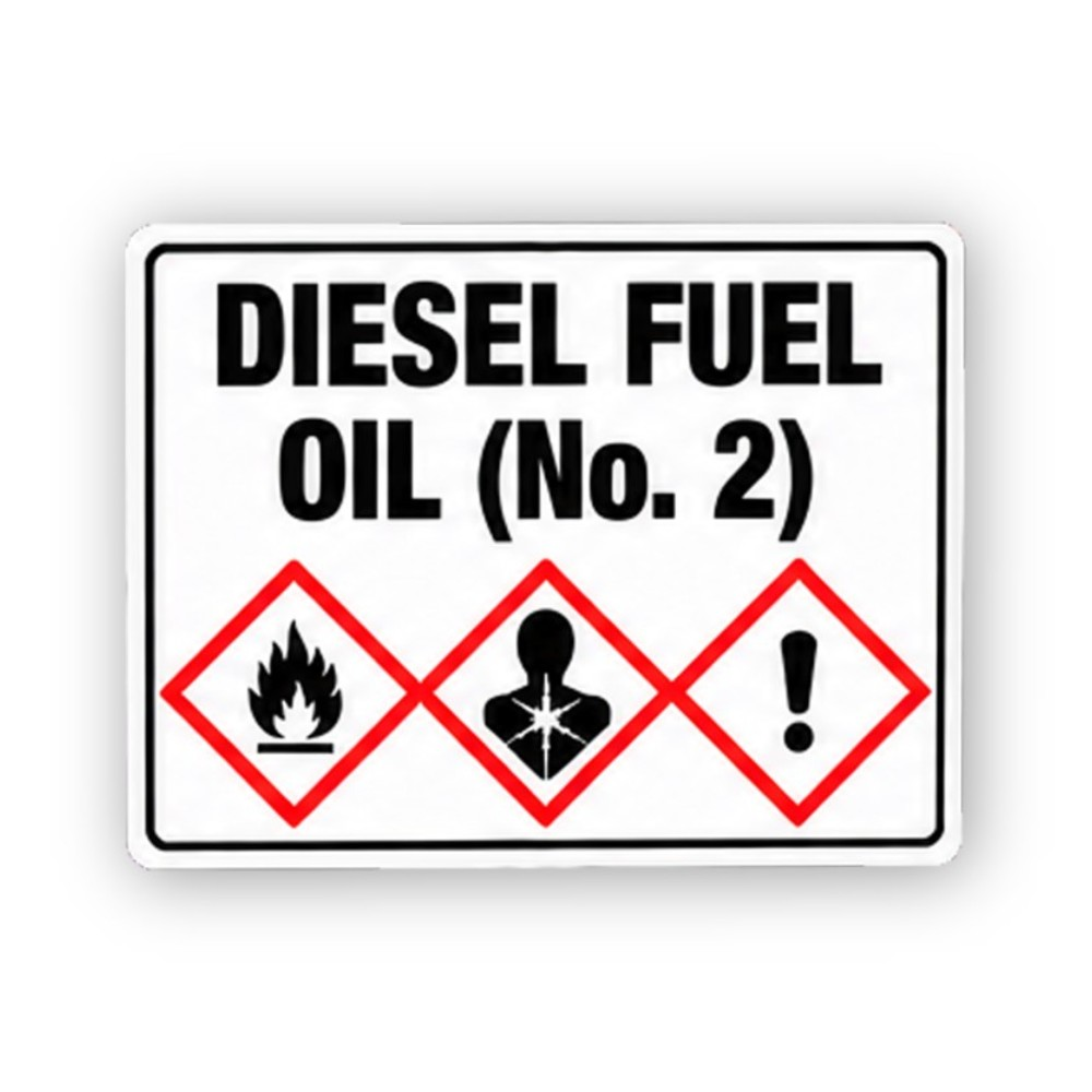 Black Diesel No Two Three Red Diamonds Panel Vinyl Decal Stickers