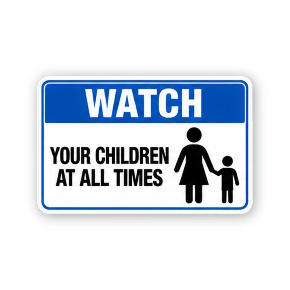 Blue Watch Children Adult Child Panel Vinyl Decal Stickers