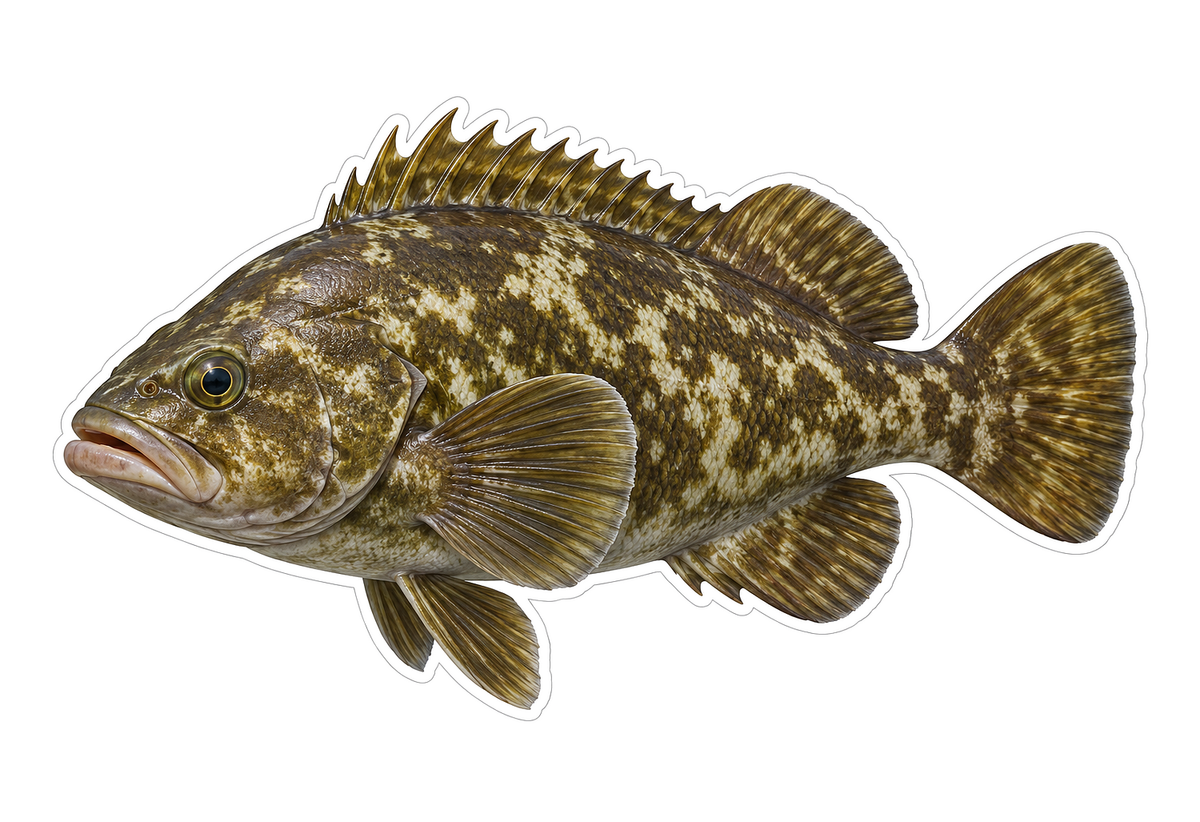 Marblefish Art Vinyl Decal Stickers