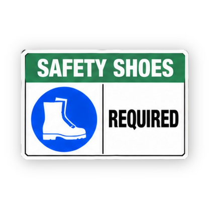 Green Shoes Required Blue Boot Panel Vinyl Decal Stickers