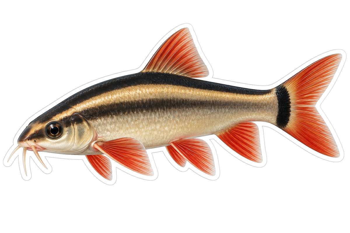 Skunk Loach Art Vinyl Decal Stickers