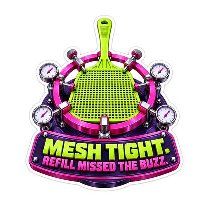 Lime Fly Swatter Mesh Funny Quote Art Vinyl Decal Stickers