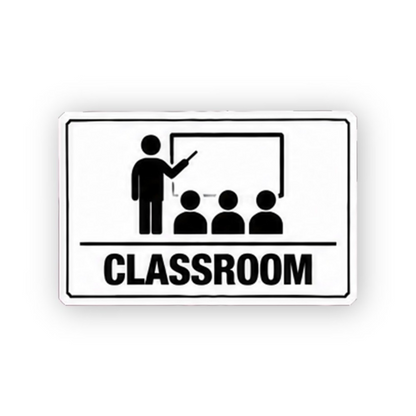 Black Classroom Teacher Board Panel Vinyl Decal Stickers