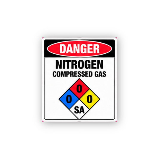 Black Red Nitrogen Zero Diamond Portrait Vinyl Decal Stickers