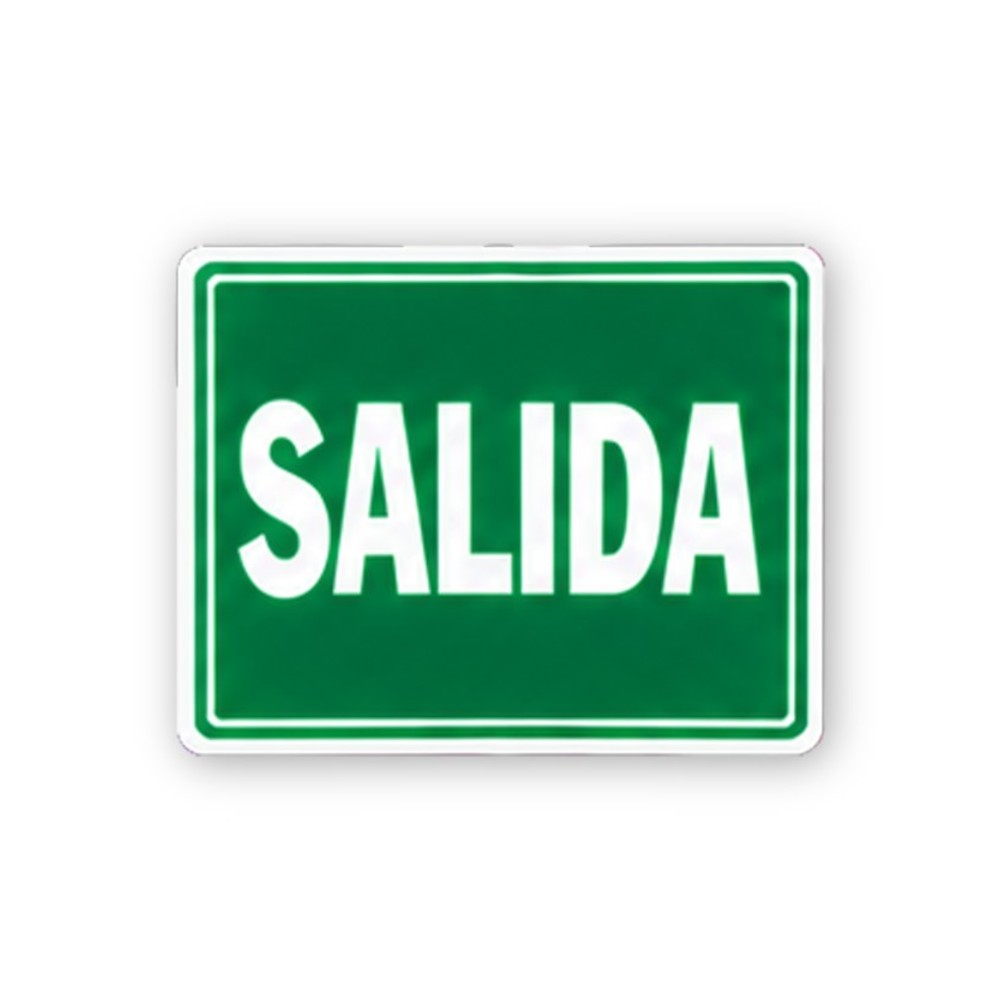 Green Salida Double Border Panel Vinyl Decal Stickers