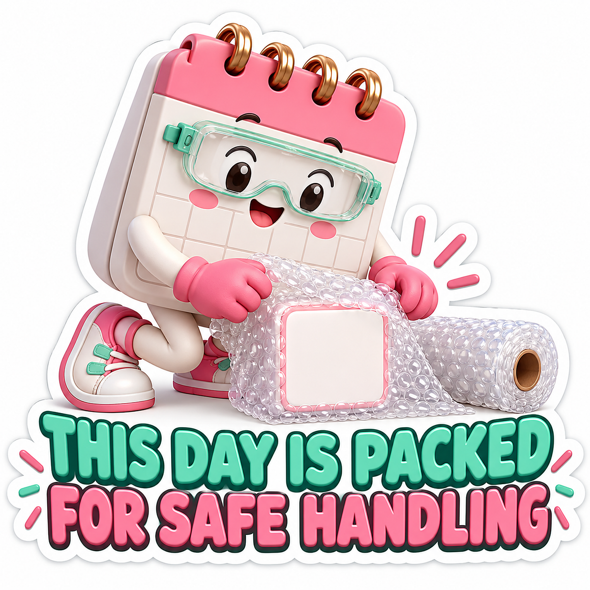 Calendar Wrapping Package Quote Vinyl Decal Stickers