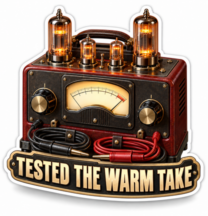 Tested the Warm Take Glowing Tube Art Vinyl Decal Stickers