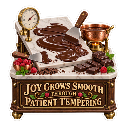 Chocolate Table Joy Lettering Vinyl Decal Stickers