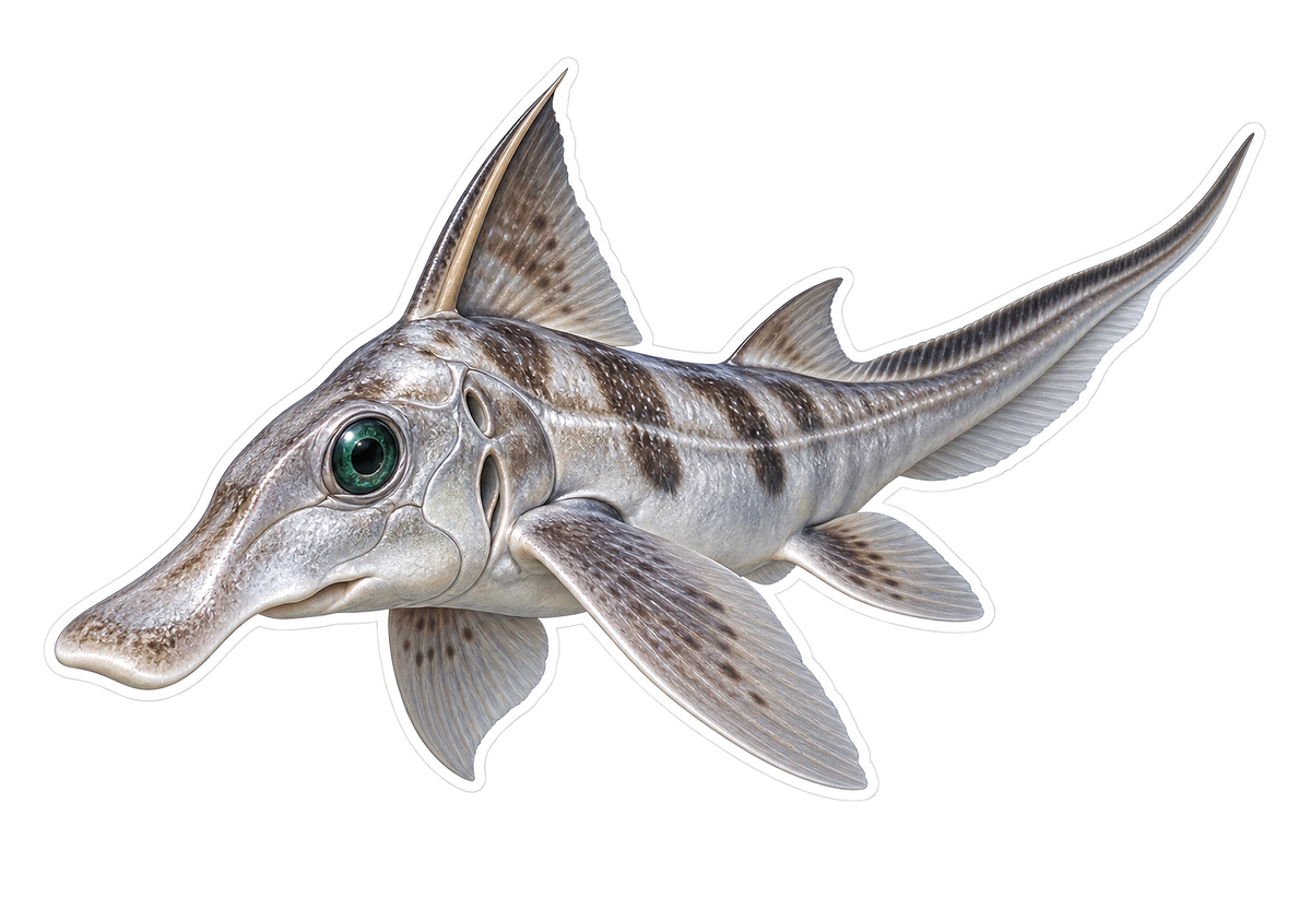 Australian Ghostshark Art Vinyl Decal Stickers