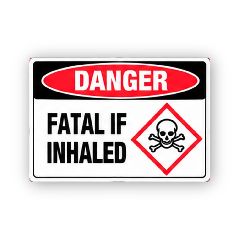 Black Danger Skull Red Diamond Wide Panel Vinyl Decal Stickers