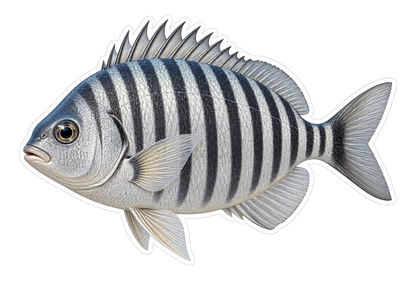 Zebraperch Art Vinyl Decal Stickers