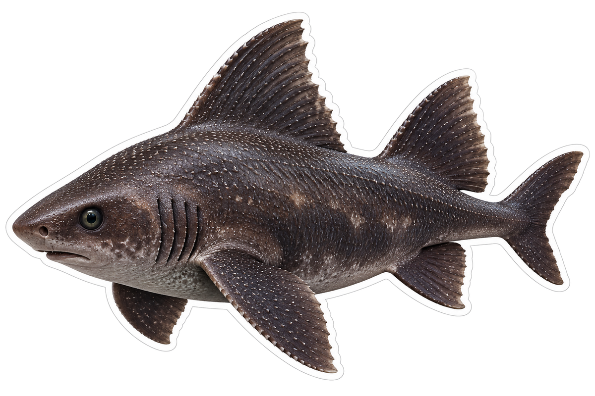 Brown Sailfin Roughshark Vinyl Decal Stickers