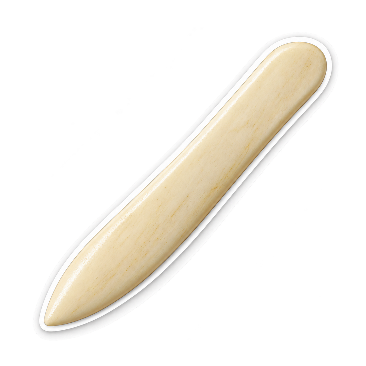 Ivory Paper Folding Tool Art Vinyl Decal Stickers