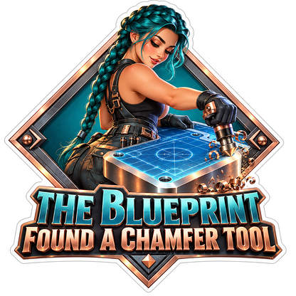 Teal Braided Woman Beveling a Blue Metal Plan Vinyl Decal Stickers