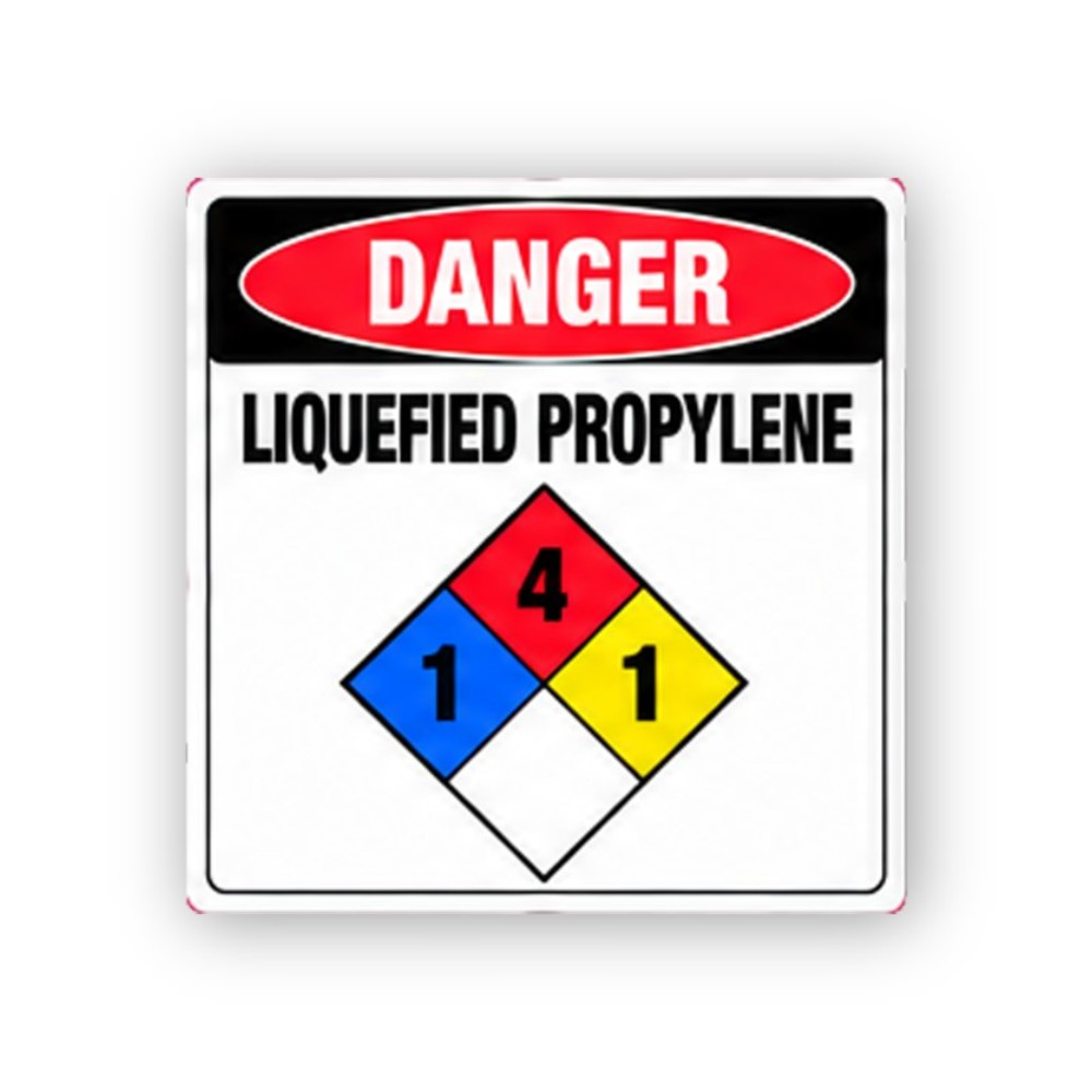 Red Propylene Four One Diamond Portrait Vinyl Decal Stickers