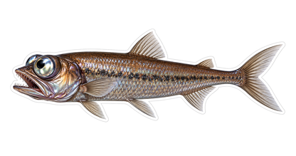 Bigeye Pearleye Art Vinyl Decal Stickers