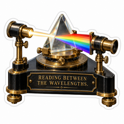 Black Gold Prism Rainbow Art Vinyl Decal Stickers
