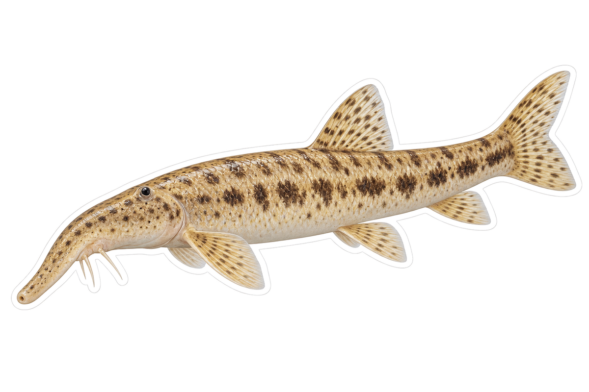 Horseface Loach Art Vinyl Decal Stickers