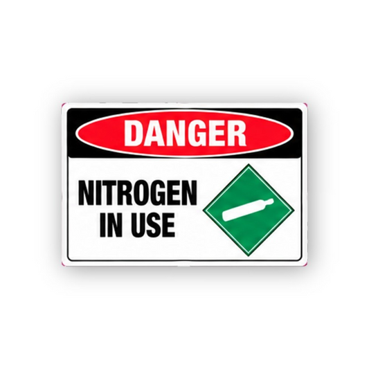 Black Danger Nitrogen Green Diamond Panel Vinyl Decal Stickers