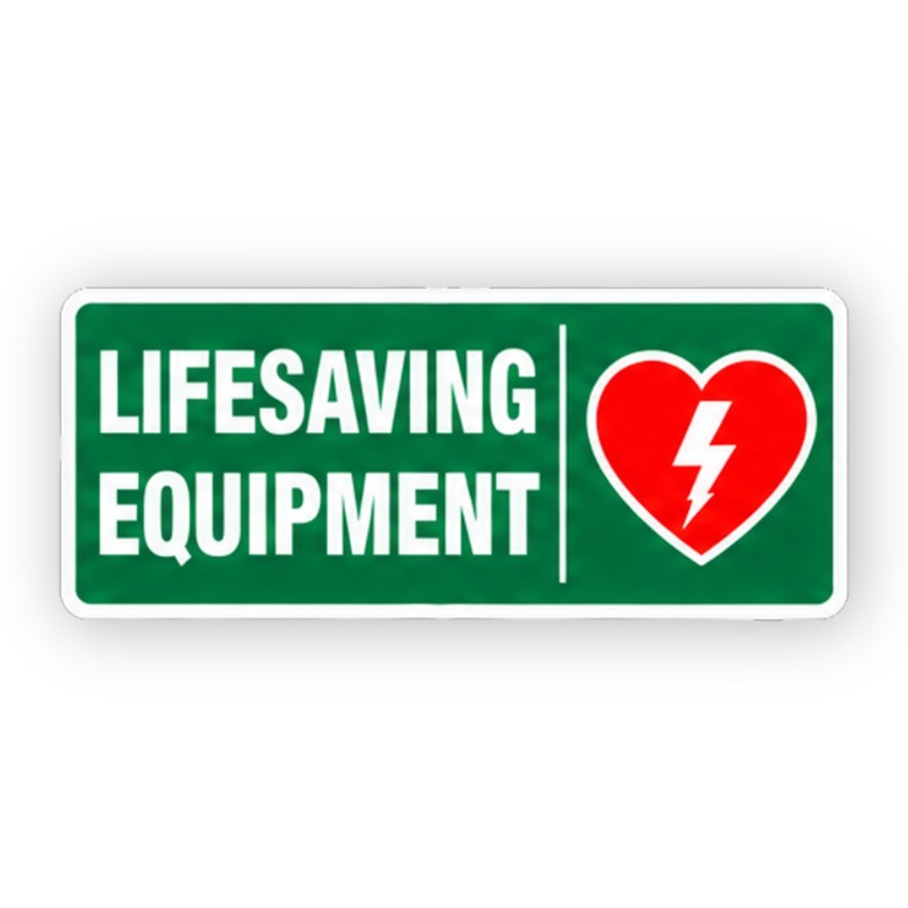 Green Equipment Red Heart Bolt Panel Vinyl Decal Stickers