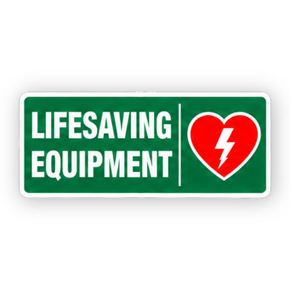 Green Equipment Red Heart Bolt Panel Vinyl Decal Stickers