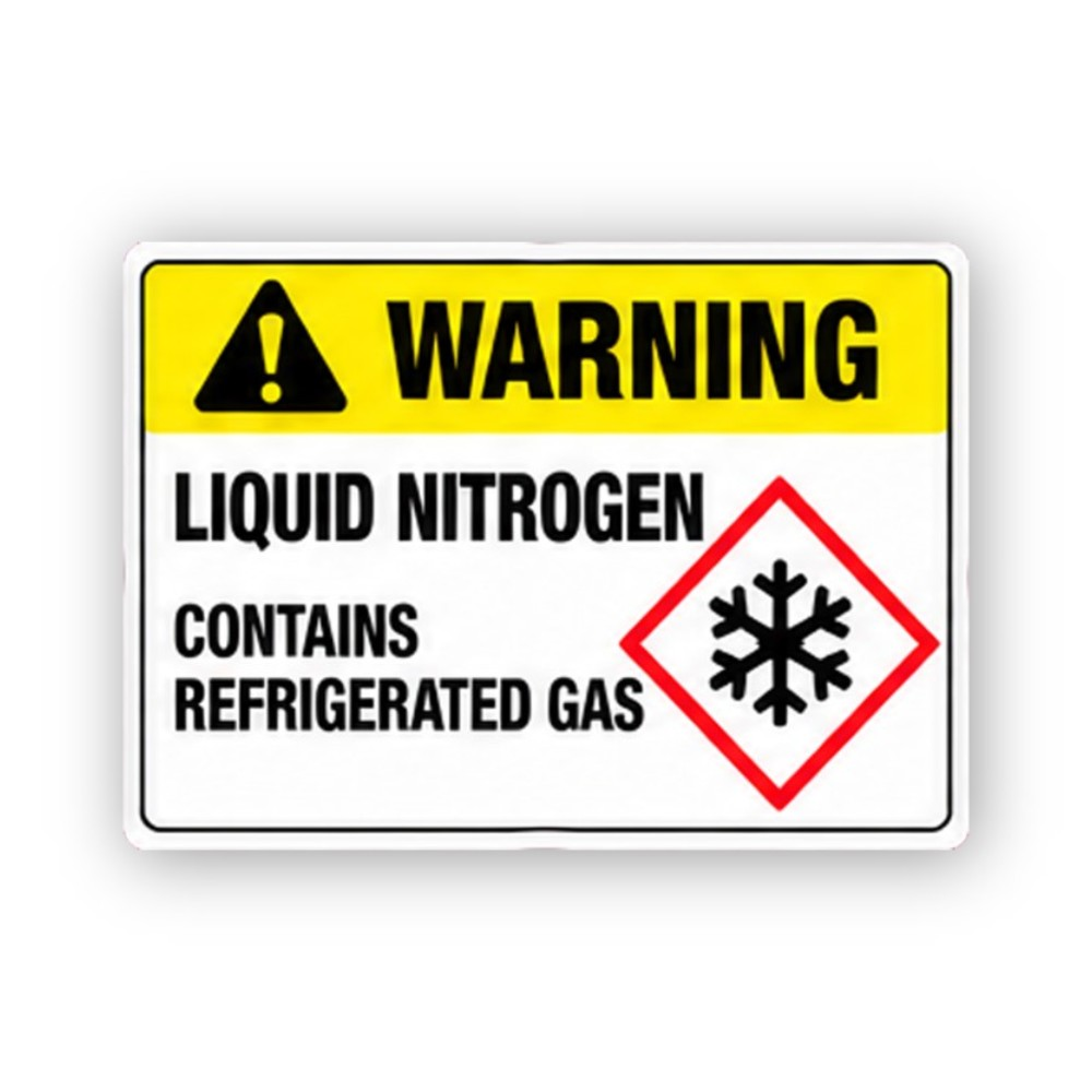Yellow Liquid Nitrogen Snowflake Diamond Panel Vinyl Decal Stickers