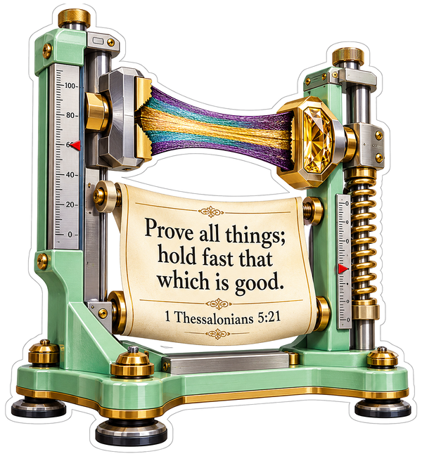 Green Gold Stretch Frame Bible Verse Art Vinyl Decal Stickers