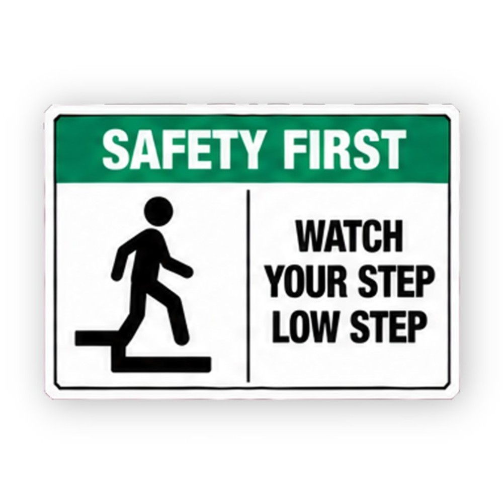 Green Watch Low Step Walking Figure Panel Vinyl Decal Stickers