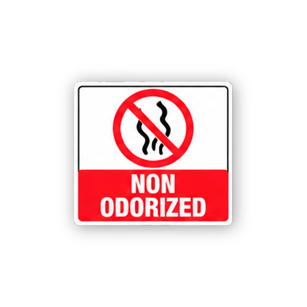 Red Non Odorized Wavy Lines Panel Vinyl Decal Stickers