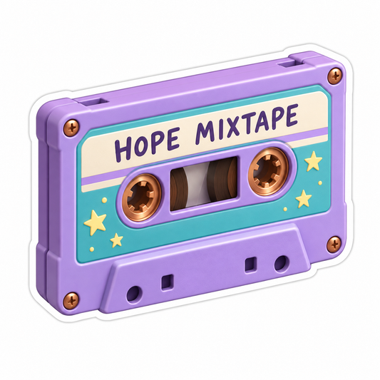 Hope Mixtape Vinyl Sticker Decal