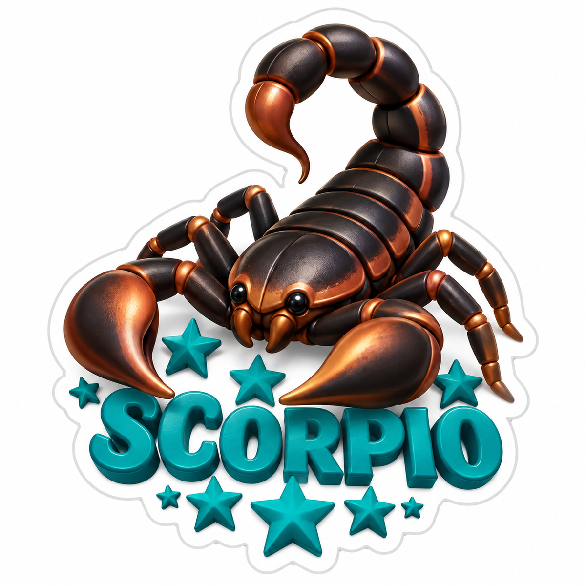 Scorpio Vinyl Sticker Decal