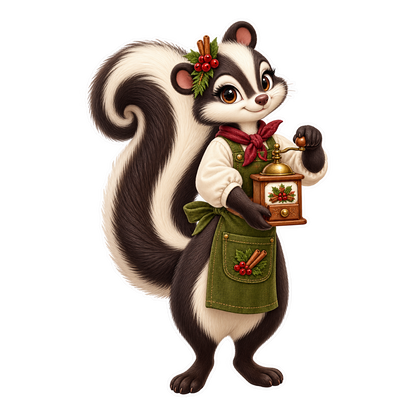 Spun Sugar Skunk Cinnamon Miller Vinyl Sticker Decal