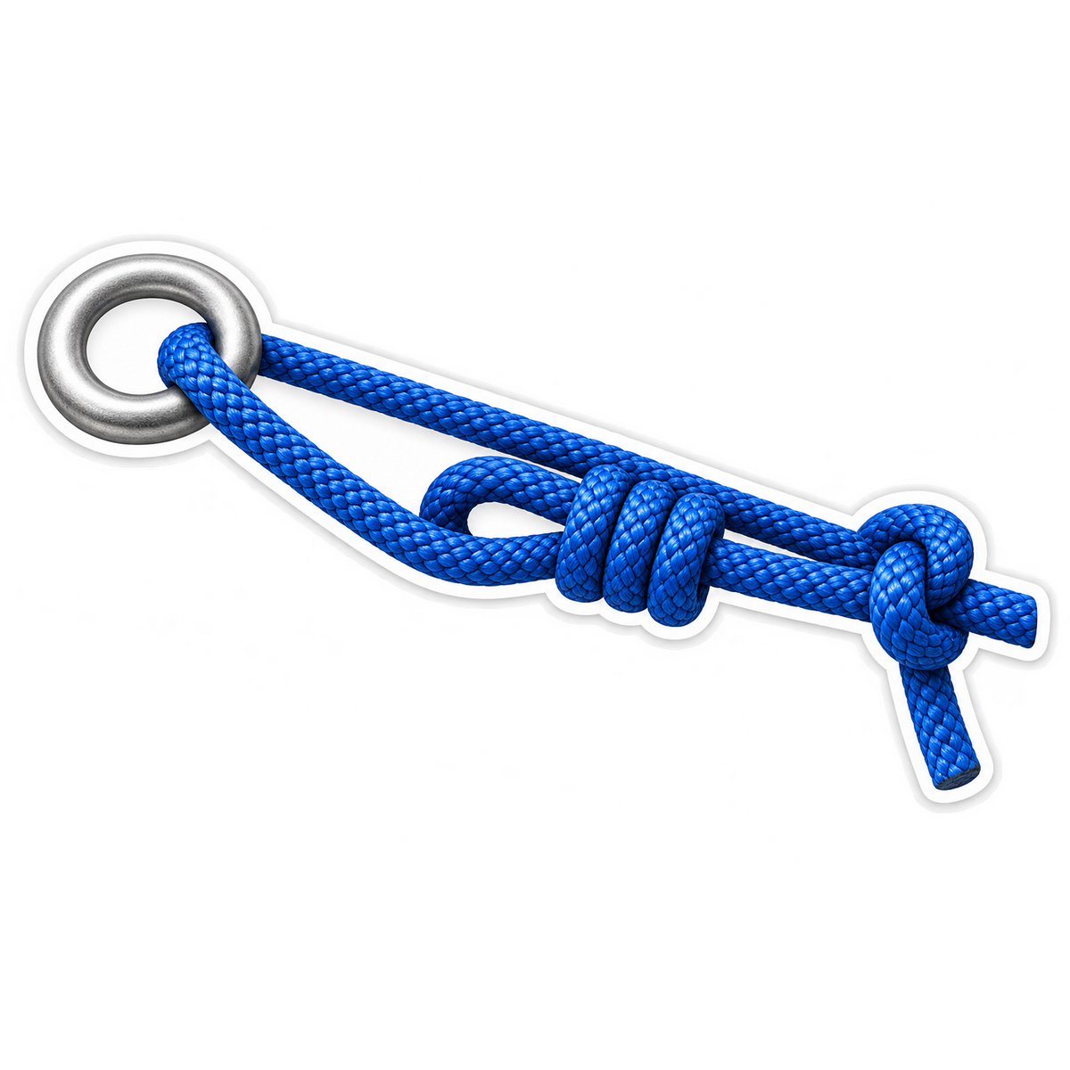 Outdoor Rope Knots Truckers Hitch Vinyl Sticker Decal