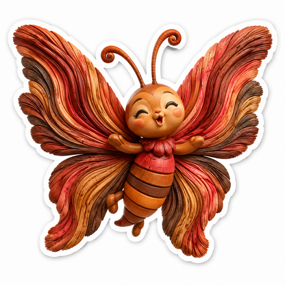 Cedar String Groove Sway Vinyl Sticker Decal
