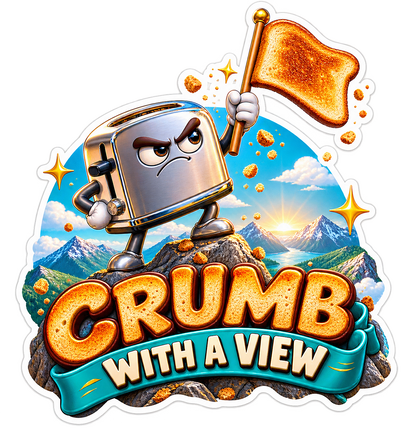 Crumb With View Vinyl Sticker Decal