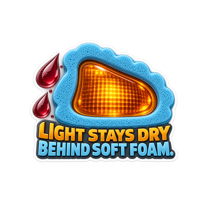 Lamp Foam Gasket Dry Vinyl Sticker Decal