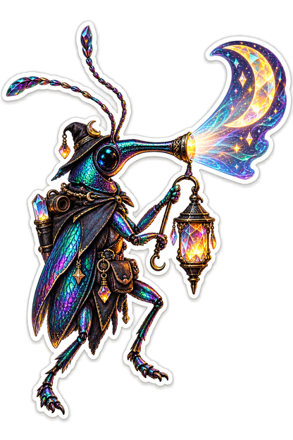 Horsehead Weevil Prism Shadow Lanternist Vinyl Sticker Decal