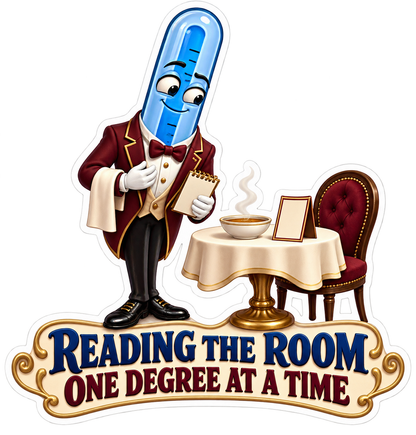 Thermometer Room Reading Vinyl Sticker Decal