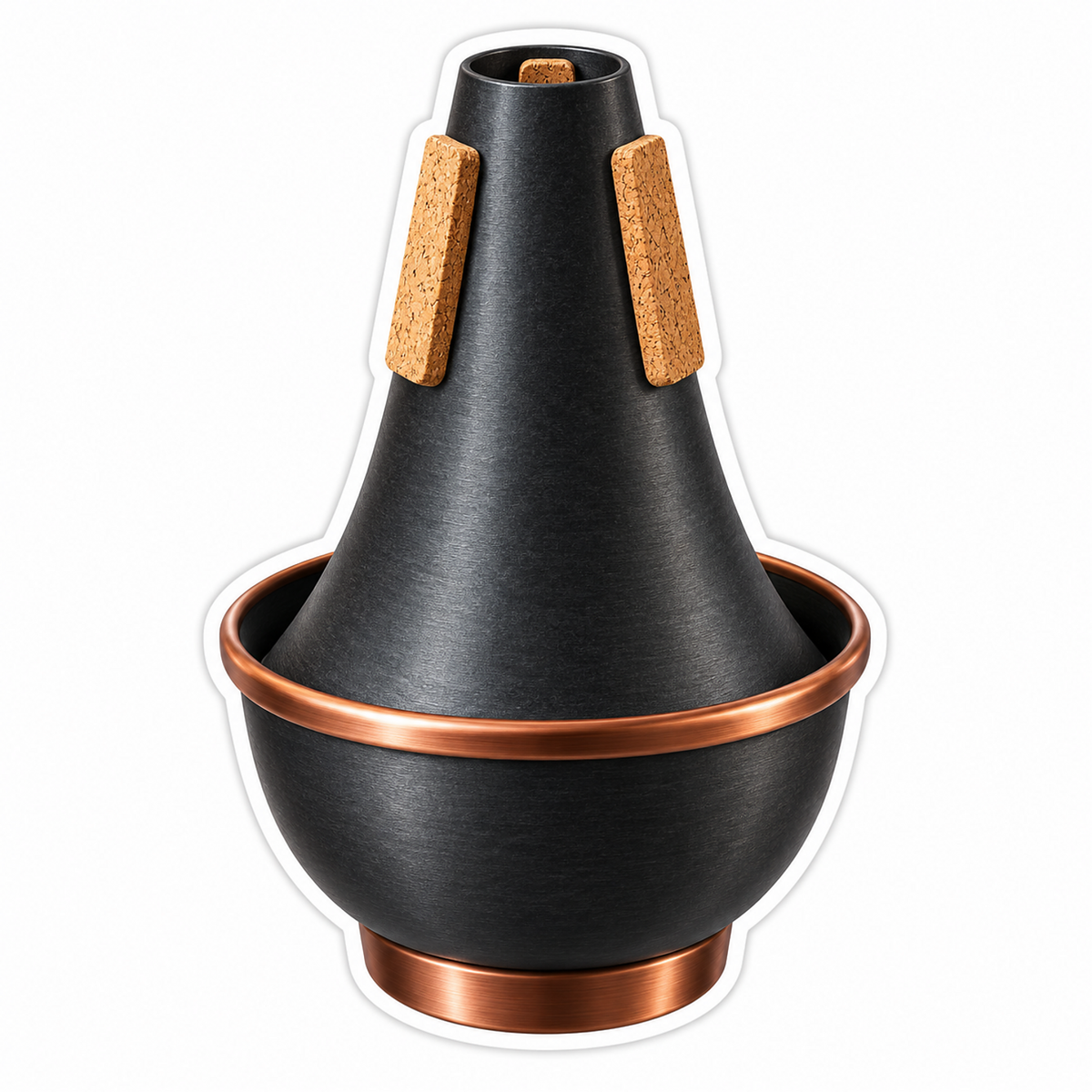 Instrument Mutes Adjustable Cup Mute Vinyl Sticker Decal