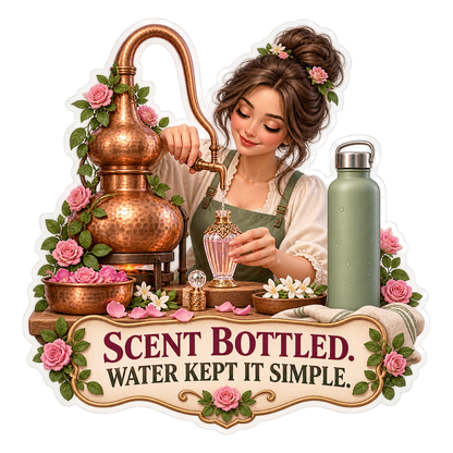 Scent Bottled Vinyl Sticker Decal