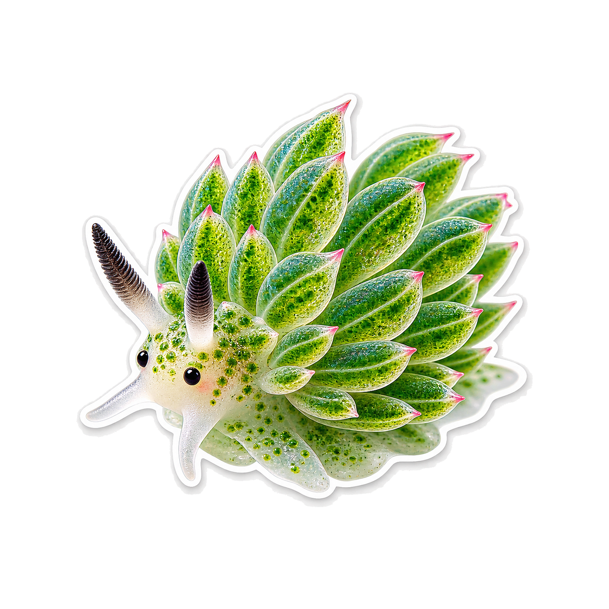 Nudibranchs Leaf Sheep Sea Slug T1304Pdt Vinyl Sticker Decal