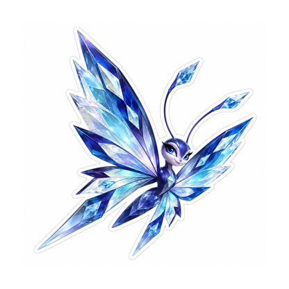 Ice Icicle Shard Glide Vinyl Sticker Decal