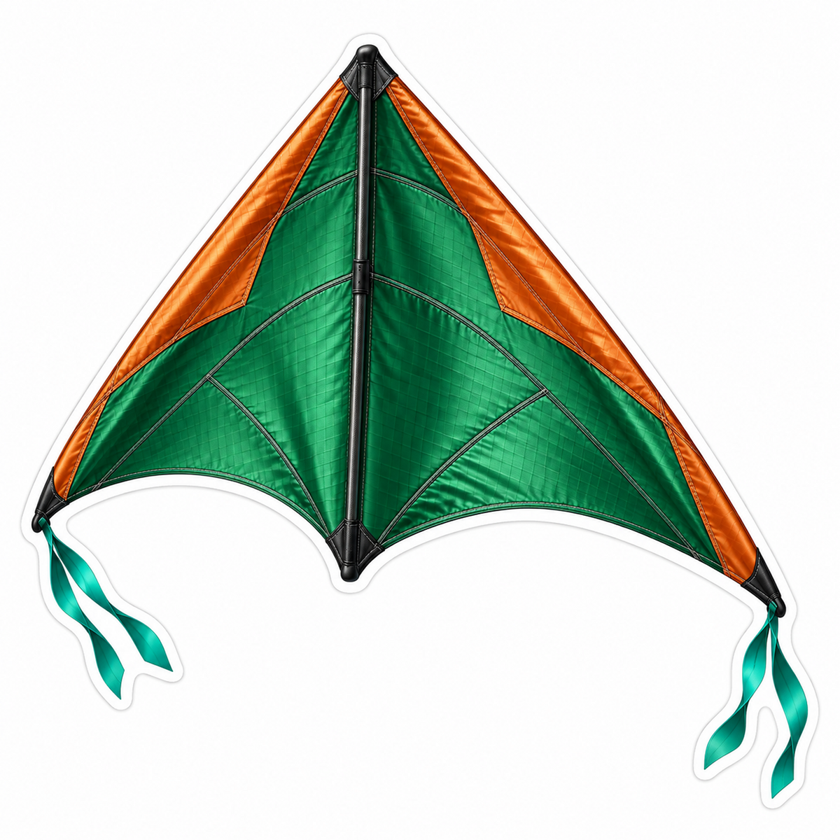 Kite Architectures Delta Kite Vinyl Sticker Decal