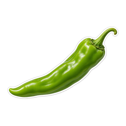 Chili Peppers Anaheim Pepper Vinyl Sticker Decal